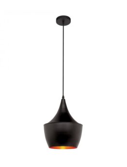 set lampada stile industriale design vintage 12b nero