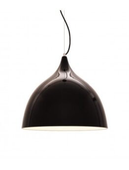 lampadario da soffitto vintage nero lucido Vittorio