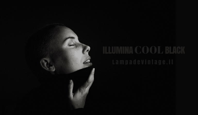 Lampade color nero per illuminazione