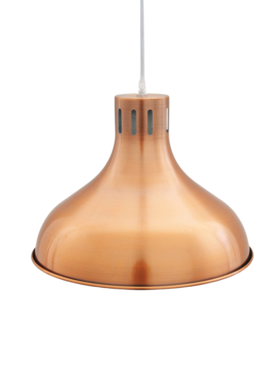 lampada industrial chic ottone moderno