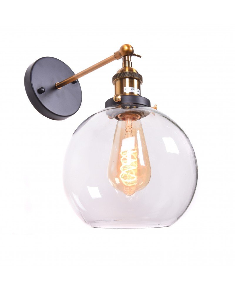 Sfera Di Cristallo K9 Con Galassia Incisa – Diametro 60 Mm – Base Metallica Dorata – Decorazione E Accessorio Fotografico