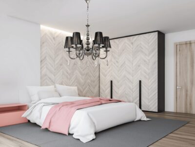  lampadario camera da letto nero classico fabione