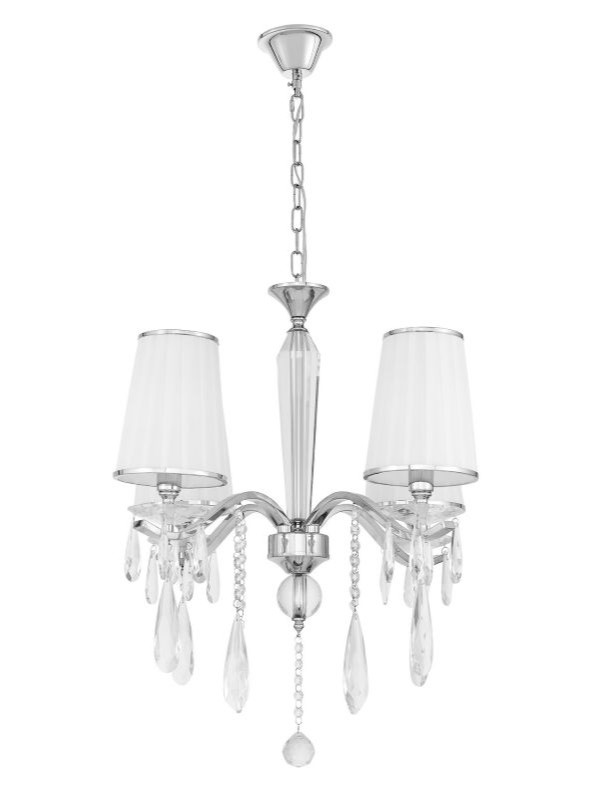 lampadario classico bianco alessia