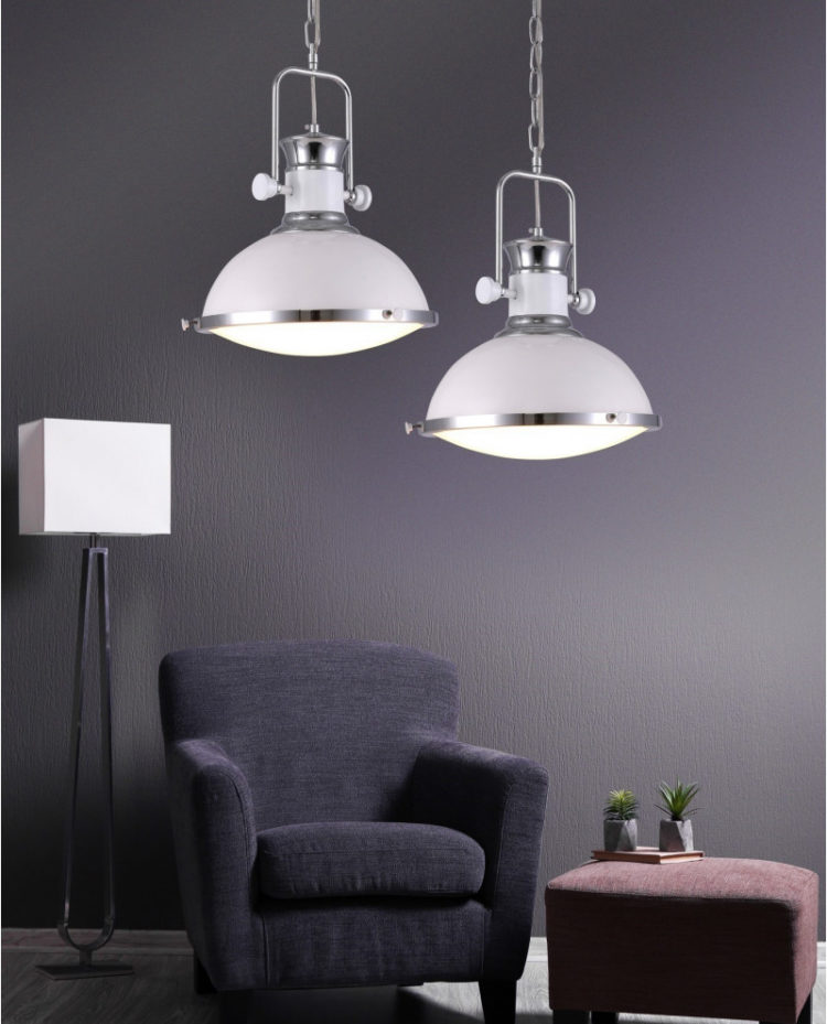 Lampada a sospensione stile industriale vintage BATORE W1 ...