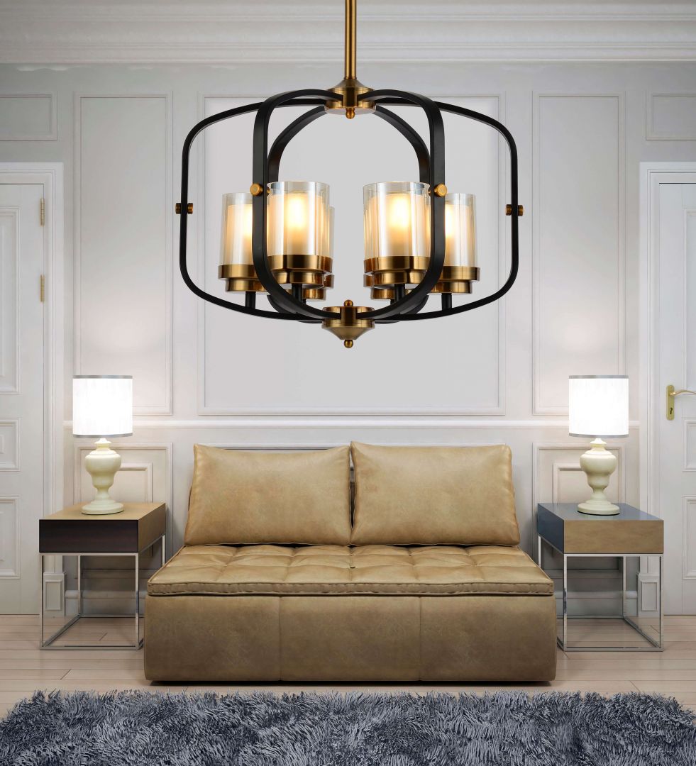 Lampadario a sospensione in stile industriale vintage di ...