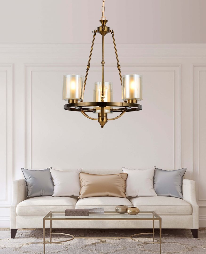 Lampadario a sospensione in stile industriale vintage di ...