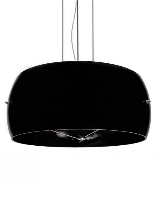 lampadario sferico nero design moderno