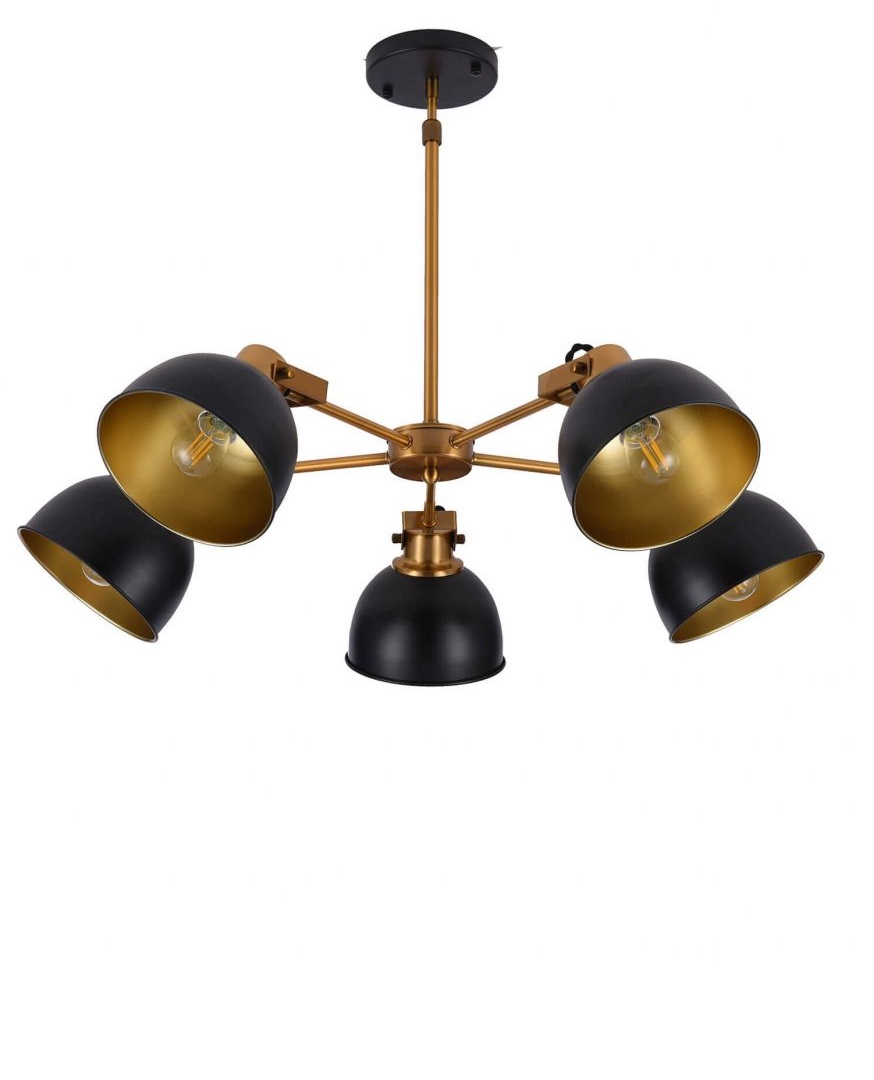 lampada sospensione vintage paralume regolabile