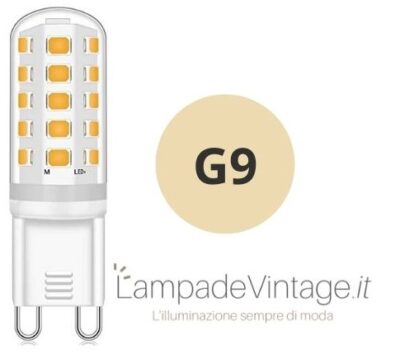 lampadina led con attacco G9