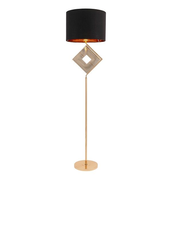 Piantana da terra struttura oro design