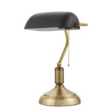 lampada da tavolo ottone vintage