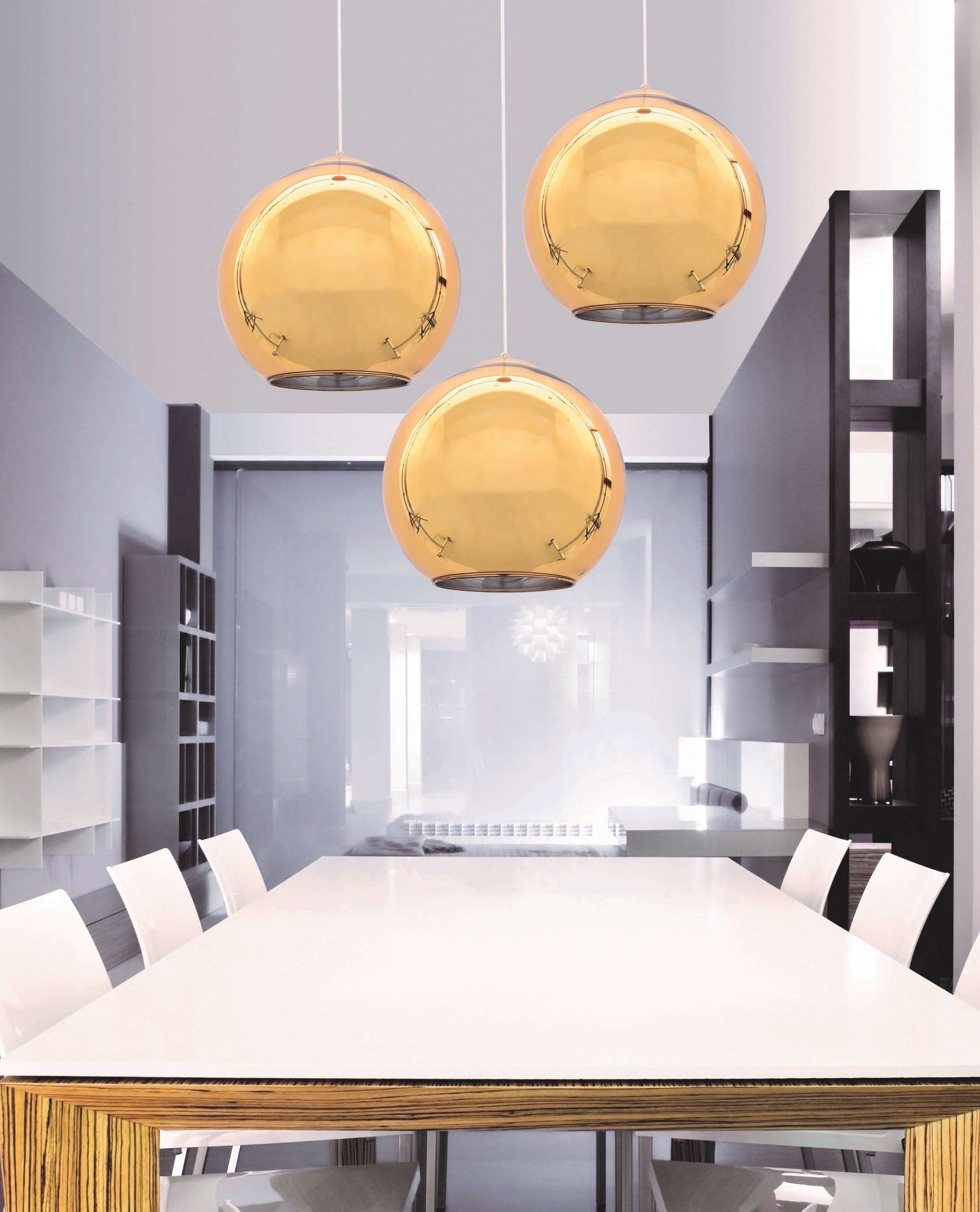 lampade sospensione moderne vetro e oro acquista online da lampadevintage.it