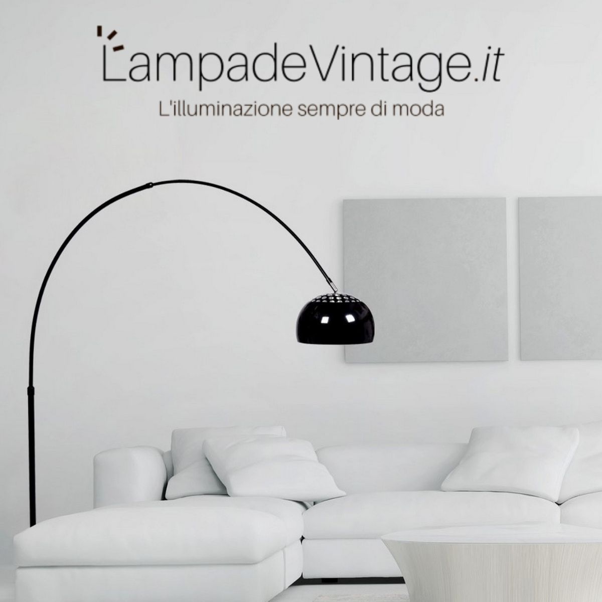 lampade da terra per soggiorno moderne, classiche, vintage ad arco