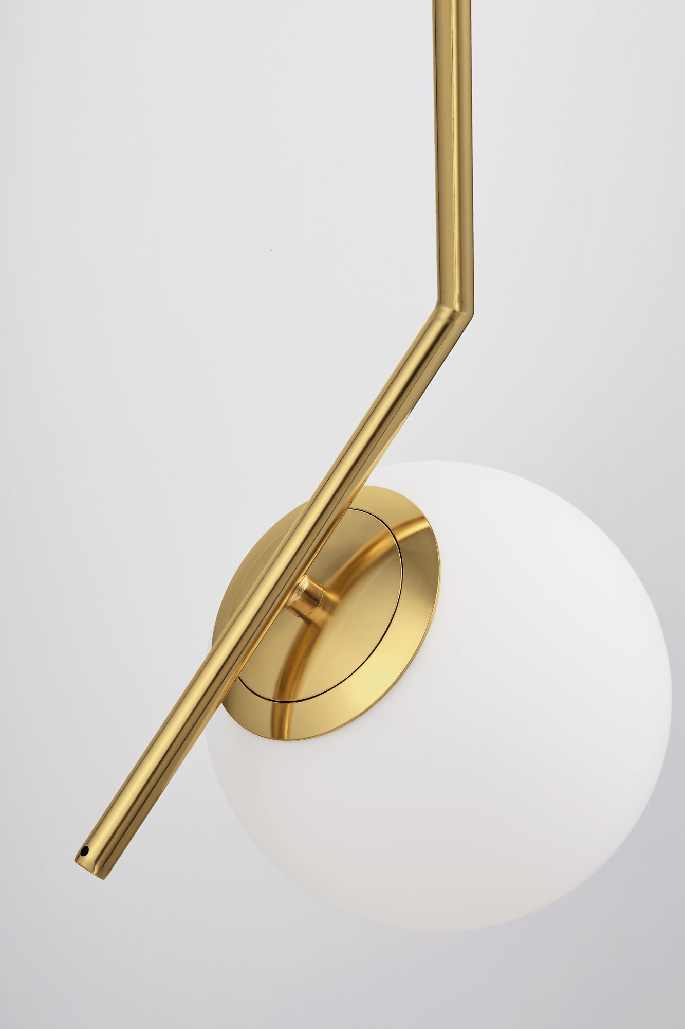 Lampadario LED Moderno FIOCCO 35 Cm - Lampadesign, Sfera Bianca A Sospensione, 17W Luce Fredda, Fatto A Mano In Italia, Per Soggiorno E Cucina