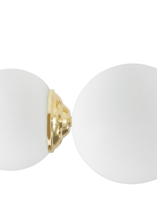 Lampada da soffitto oro a sfera 6 punti luce FINO W6
