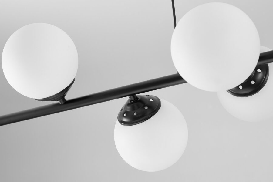 Staffa Per Lampadario A Soffitto DC VOLTAGE – 90 Mm, In Ferro Verniciato, Con Viti - 2