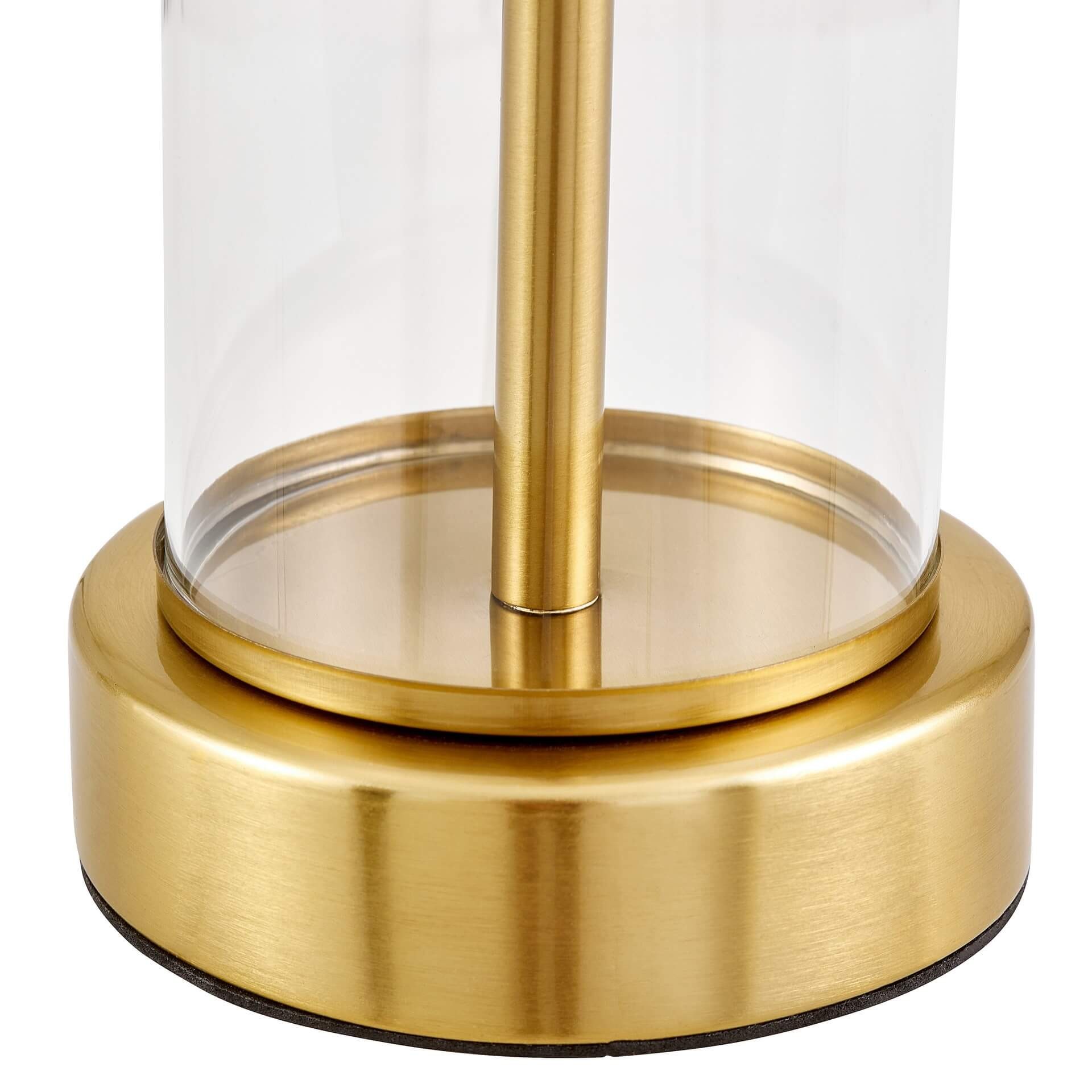 Lampada da tavolo moderna ottone LEONA