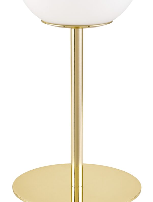 Lampada da tavolo oro a sfera FREDICA SLIM