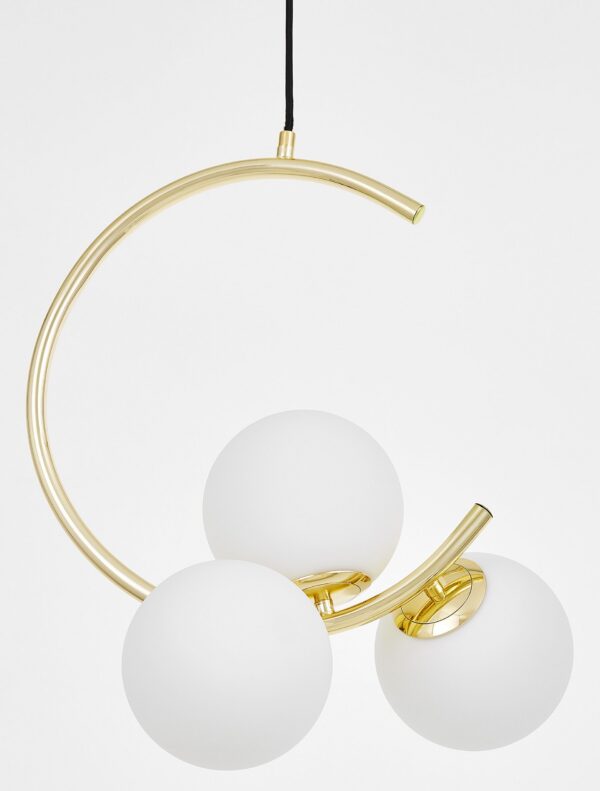 Lampadario a sfere oro BONIO W3 (3)