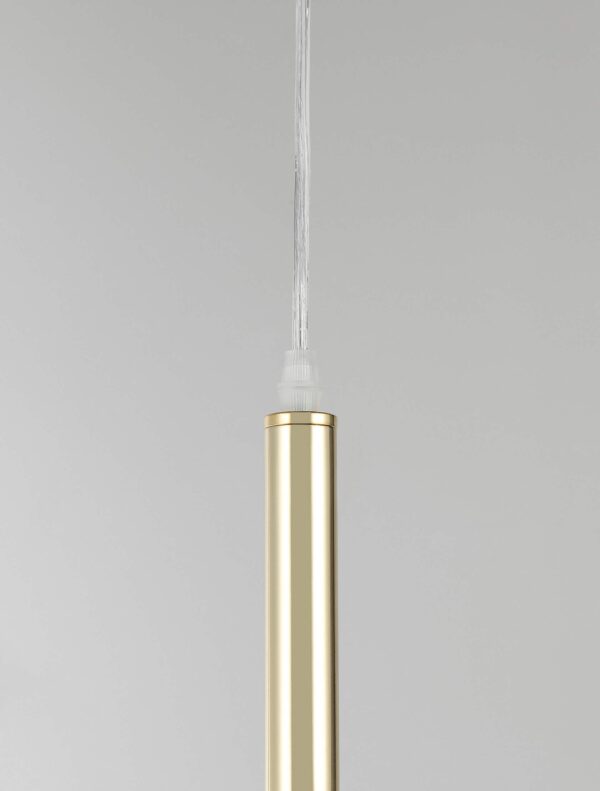 Lampada a sospensione a sfera oro LEDO W1