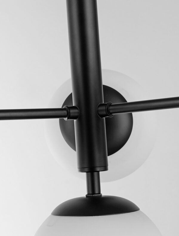 Lampadario a sfere nero LEDO W4