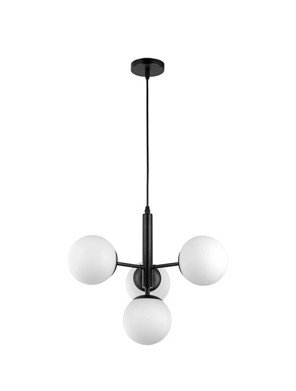 Lampadario moderno a sfere nero LEDO W4