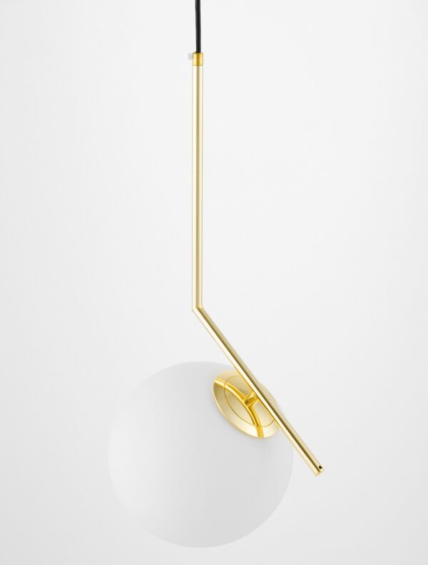 LAMPADA MODERNA A SFERA ORO SORENTO D30