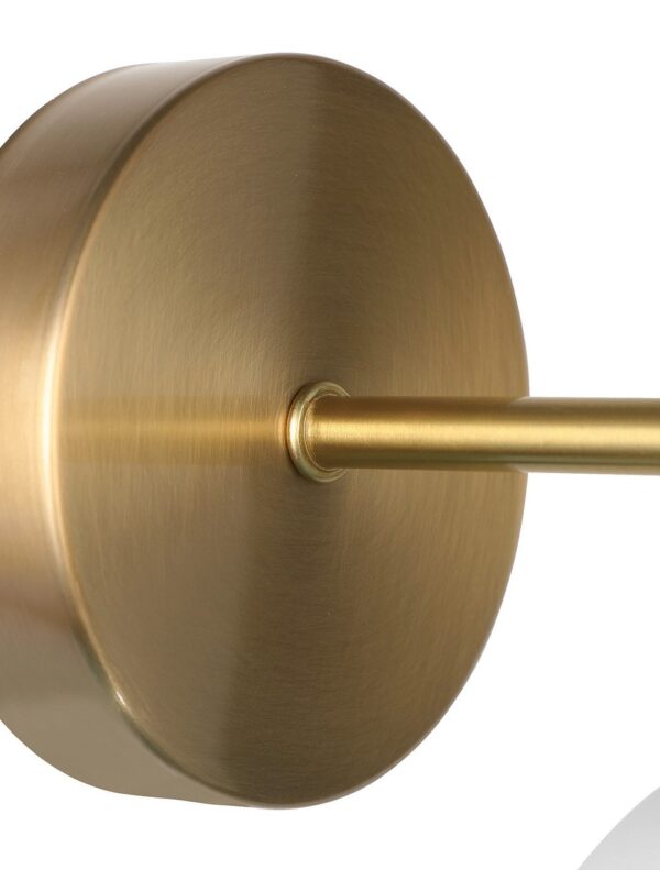 Applique a sfera ottone FINO W1