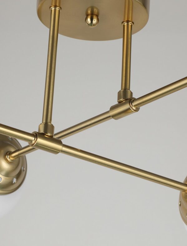 Lampada A SFERA da soffitto ottone a sfera FINO W4