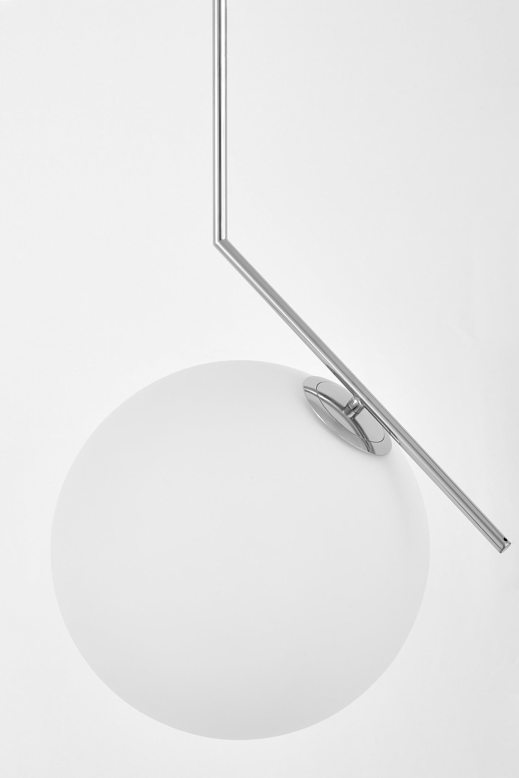 LAMPADA MODERNA A SFERA CROMATA SORENTO D25