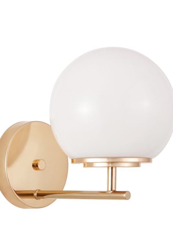 Applique oro caldo con sfera ALTONA