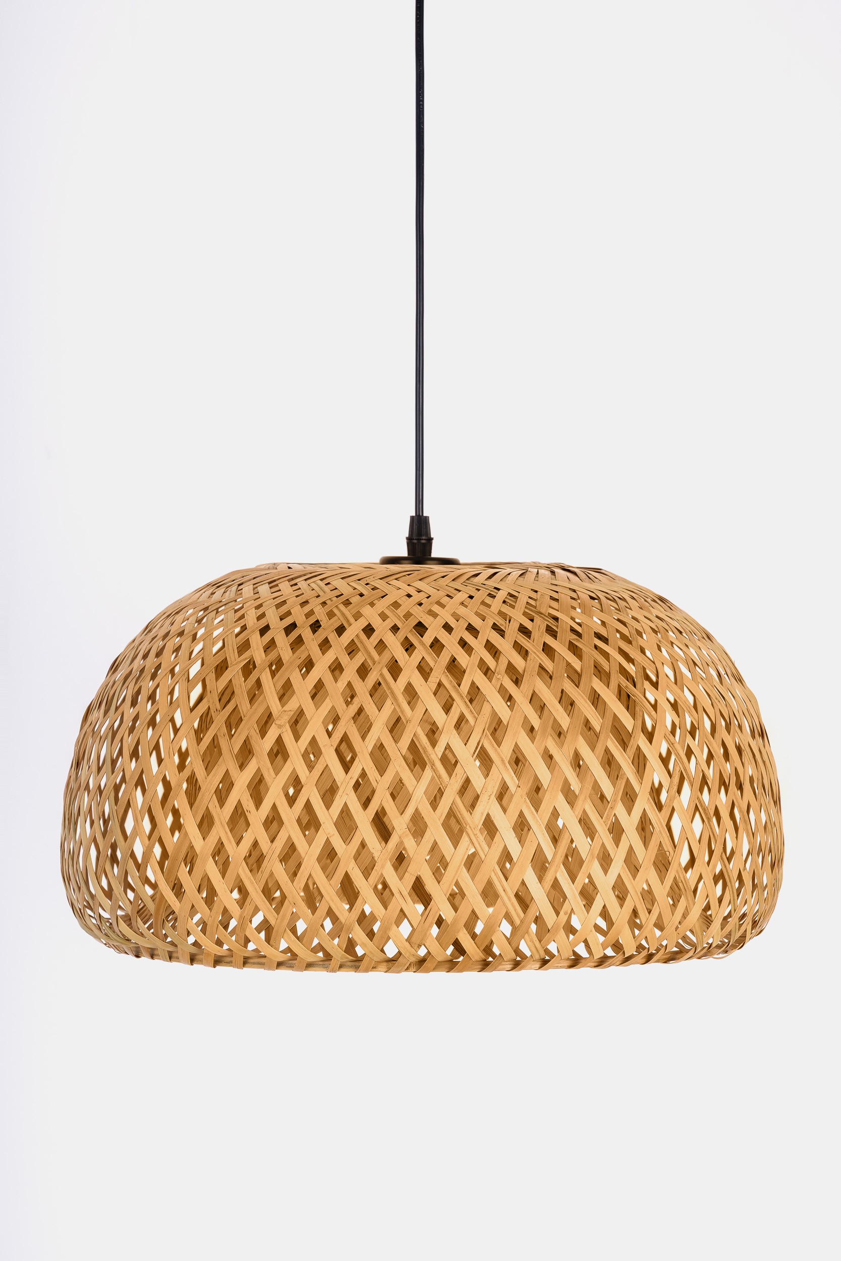 Lampada a sospensione Boho a cupola in bambù BOHO D-38 - immagine 6