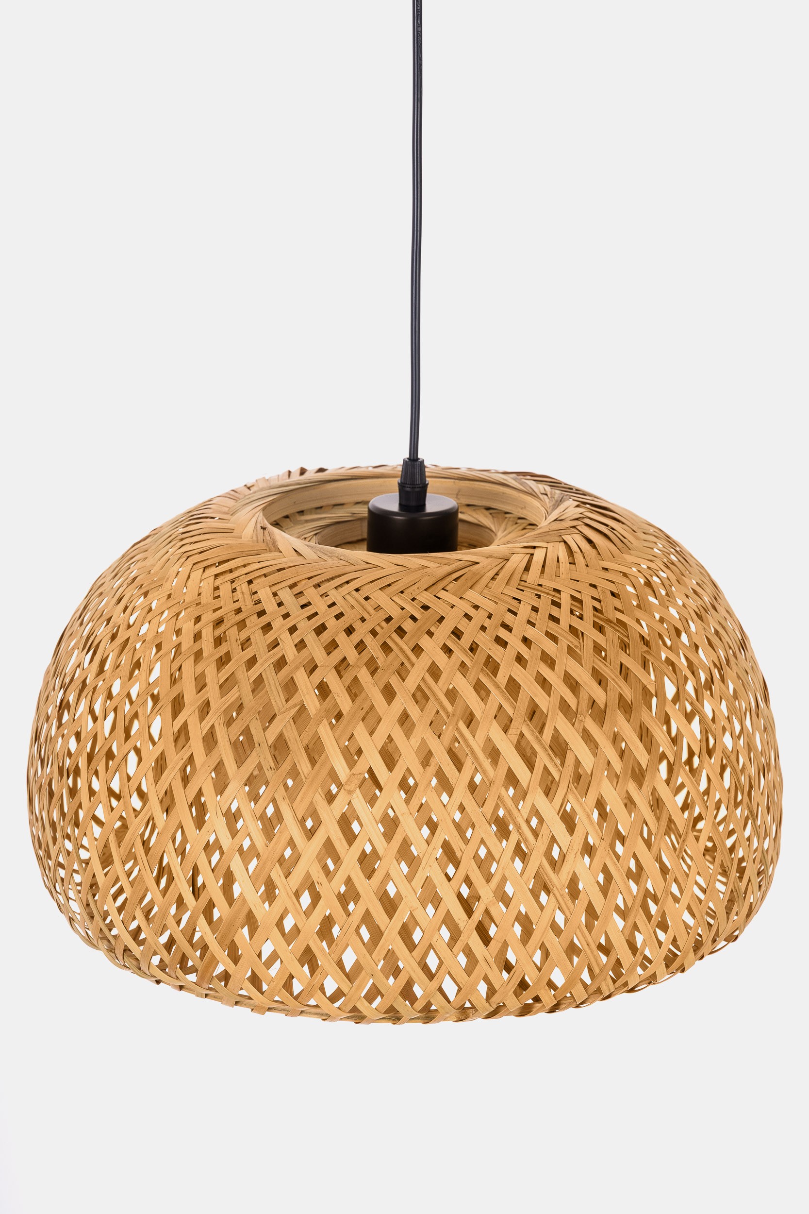 Lampada a sospensione Boho a cupola in bambù BOHO D-38 - immagine 3