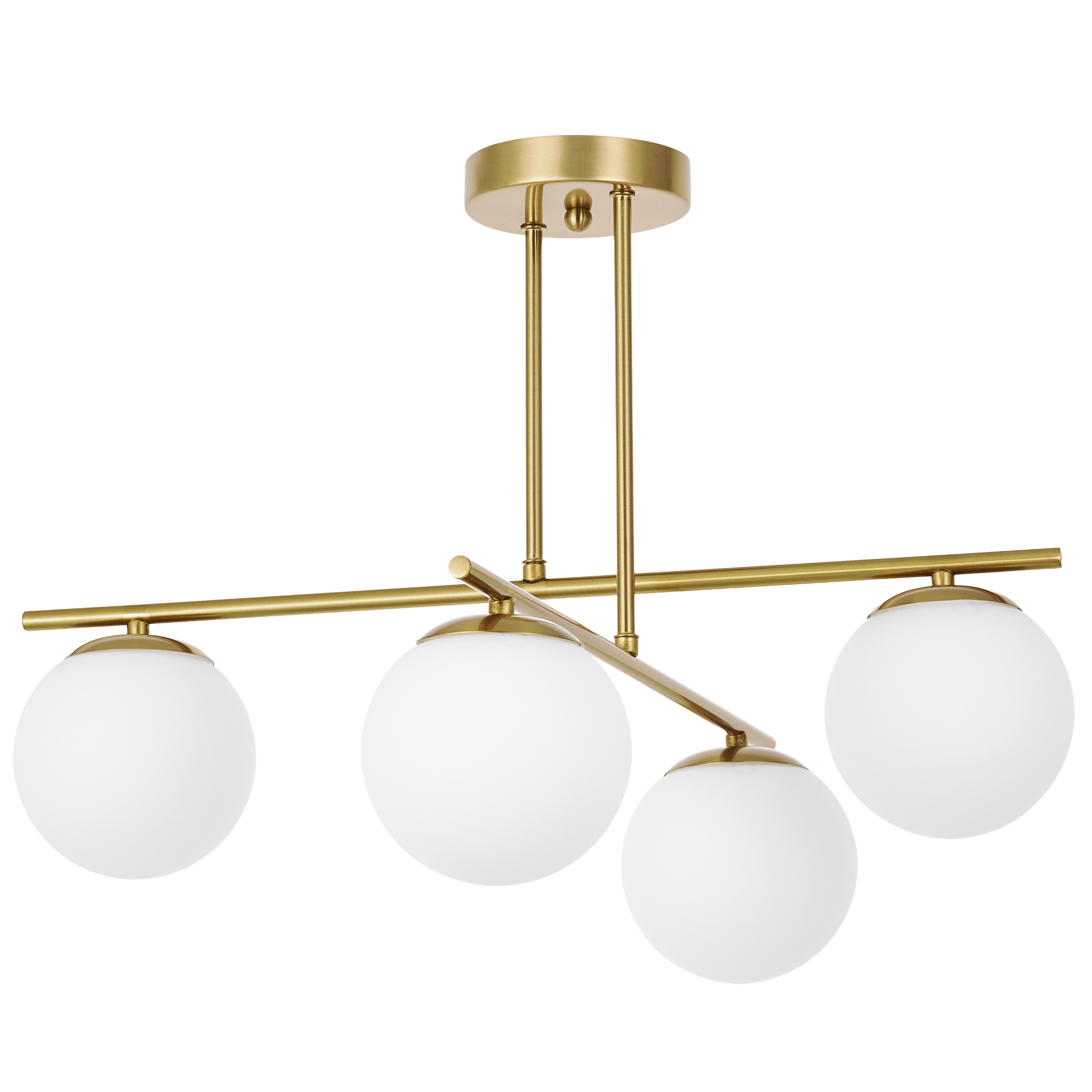 Lampada da soffitto a sfera ottone LEDO W4