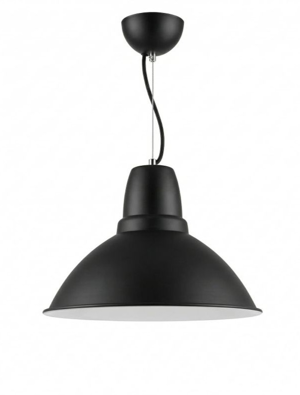Lampada stile scandinavo a sospensione nera DORS