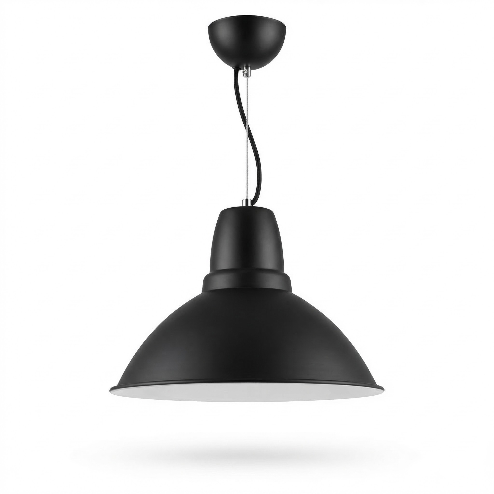 Lampada stile scandinavo a sospensione nera DORS - immagine 6