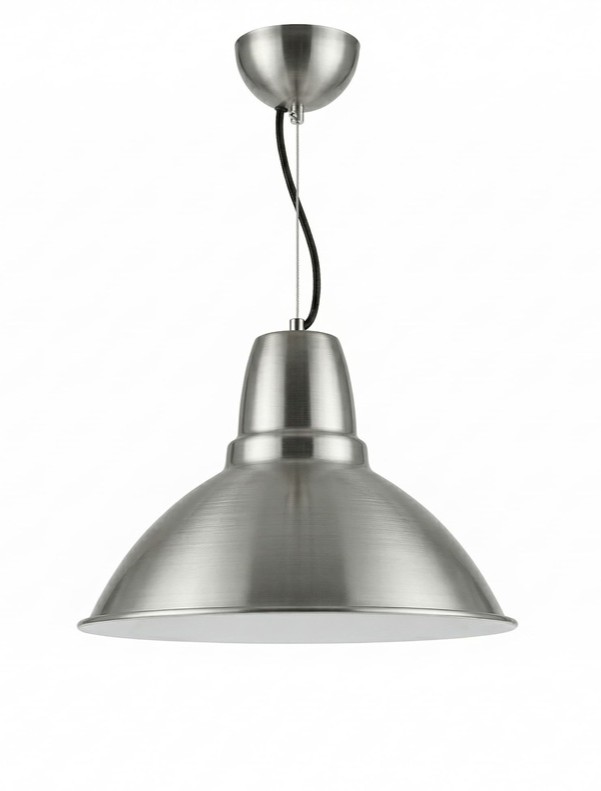 lampada a sospensione nordica metallo argento DORS