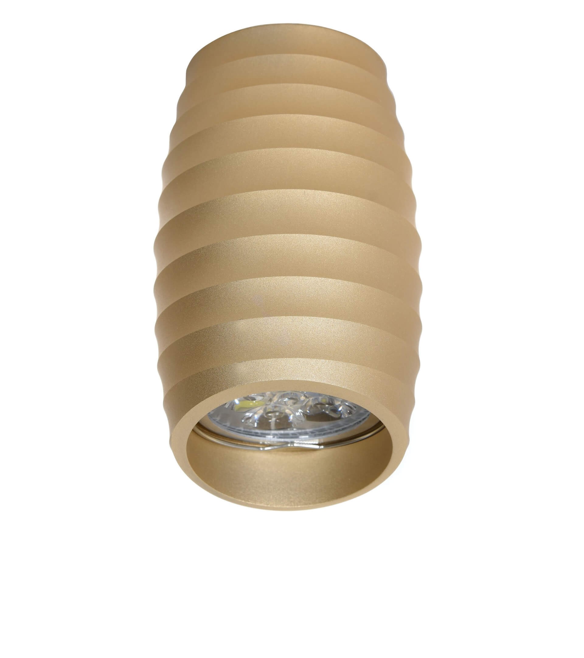 Faretto da soffitto oro bombato asimmetrico BORA R2 - immagine 4